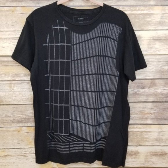 Alfani Other - ⬇️⬇ Alfani Black Short Sleeve Graphic Tee LARGE